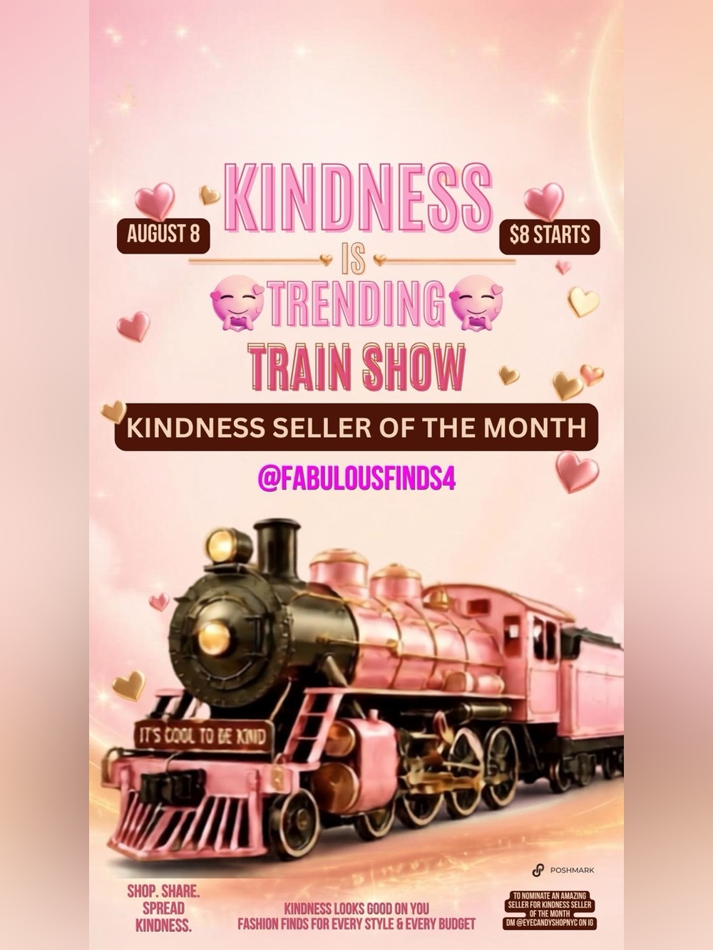 Kindness is Trending Train Show